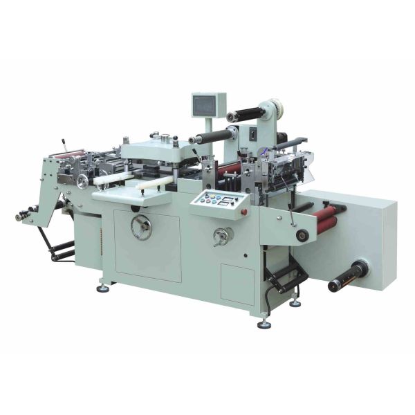 Roll To Roll Label Sticker Die Cutting Machine With 300 Sheet Cutter