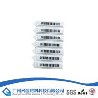 China Small Soft DR EAS Labels With Polystyrene / Polyethylene 0.35mm Thickness on sale