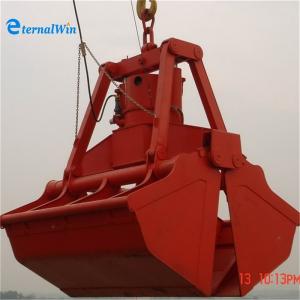 China 12CBM Radio Remote Controlled Clamshell Grab Bucket With BV Certificate supplier