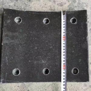 China OilMan Drilling Rig Accessories , XJ750 Workover Rig Brake Shoe Brake Pad supplier