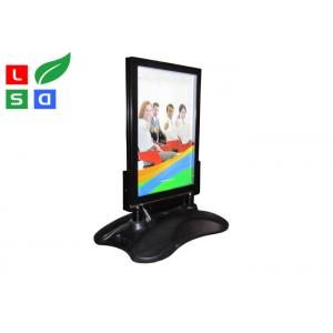 China A1 B2 Smd2835 LED Outdoor Poster Display Stand Rechargeable  DC12V supplier