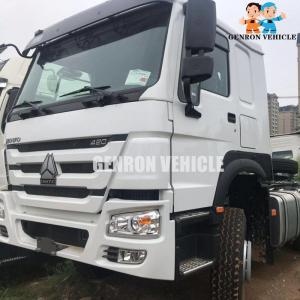 China SINOTRUK 10 Wheel Semi Tractor Trailer Truck 420HP Euro II supplier