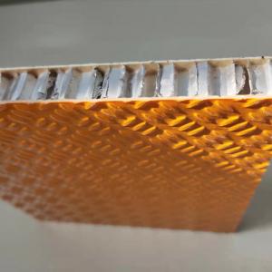 China High Strength Glass Fiber Aluminum Honeycomb Panel For Yacht Deck supplier