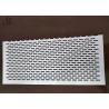 China Galvanized Steel Slotted Hole Perforated Metal Mesh Long Life wholesale