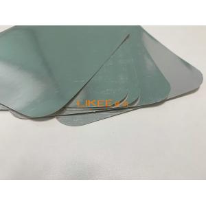 China Silver Color Rectangular 8389 Aluminum Foil Lid Food Tray Lids supplier