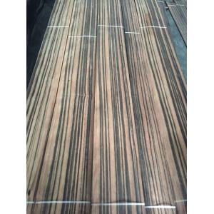 China Black Ebony Natural Wood Veneer for furniture door and panel supplier