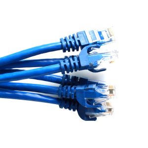 China Isolação contínua Mylar de alumínio do Polyolefin do cabo ethernet de UTP Cat5e RJ45 envolvido espiralmente supplier