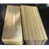 China Phosphor Bronze Brass Sheet Construction Chemical Industries Decorative Use Bright Includes Bending Cutting Welding Features wholesale