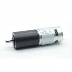China NEMA 17 24V DC Brush Gear Motor Low Noise 42mm 1:53 94Rpm 0.75A With Gearbox supplier