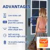 China Tuya Smart Door Lock with Camera WiFi Bluetooth Fingerprint Access wholesale