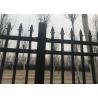 China Heavy Duty 20*20*1mm Square Tube Garrison Fence Panels Flat Top Tubular Fence wholesale