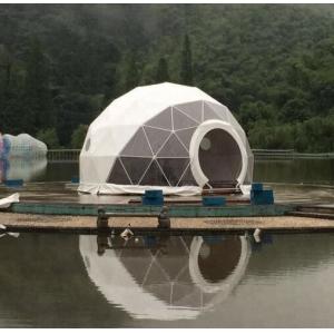 China 8M Winter Camping Geodesic Dome Tent Waterproof Hotel  Tent Igloo Dome Party Tent supplier
