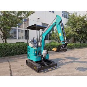 China ET12 China low price mini backhoe digger sale 1ton gasoline mini excavator with EPA engine supplier
