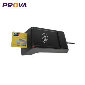 China Contact & Contactless Smart Card Reader Writer For 53.92mm IC RFID Card supplier