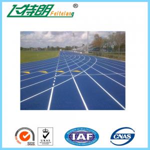 China Le plancher courant sportif de polyuréthane de plancher de voie peignent l'épaisseur de GV EPDM 2mm supplier