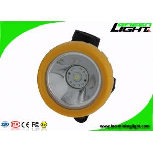 China Portable Coal Mining Lights High Cycles 2.2Ah battery capacity 230mA  For 13-15hrs Working Time supplier