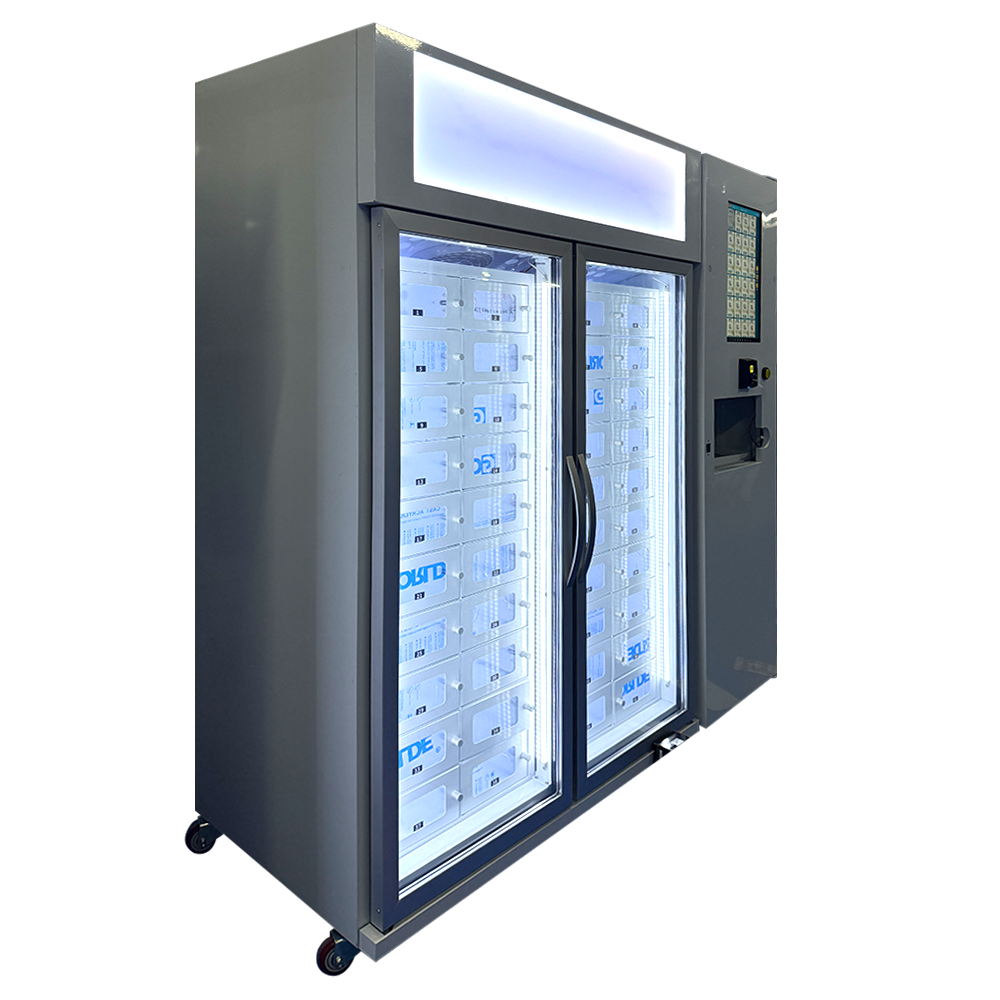 China -22°C 冷蔵庫の40ロッカー冷凍食品販売機 on sale