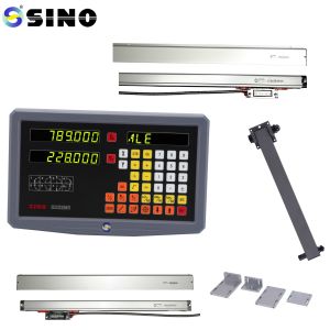 China TTL 2 Axis Digita Readout Test Instrument System SINO SDS 2MS DRO Kits Glass Linear Scale For Milling Lathe wholesale