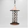 Electroplated Red Bronze Bird Feeder , Squirrel Proof Bird Feeder Easy Install