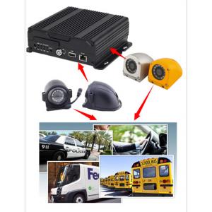 China 4CH 720P AHD Input Mobile Vehicle DVR Support 4 / 3G WIFI GPS Funtion , Dual SD Card wholesale