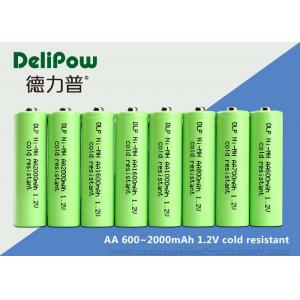 China AA Series Low Temperature Rechargeable Batteries 600 / 700 / 900 / 1000 / 1600 / 2000mAh supplier