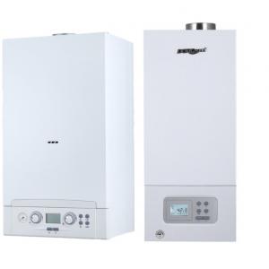 China Power Supply 20-50HZ Wall Hung Gas Boiler For Home Heating Classic Style supplier