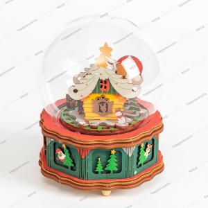 China Dia100mm 3d Puzzle Music Box supplier
