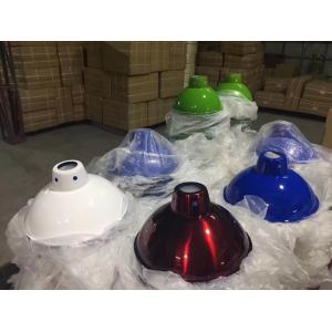 Fashion Style Sheet Metal Spinning Manufacturing Process For Different Color Lamp Cover
