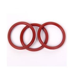 Silicone Gasket Ring SGS Fire Retardant 70 Durometer Silicone Rubber O Rings Grease