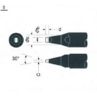 Robotic Soldering iron tips chisel D type