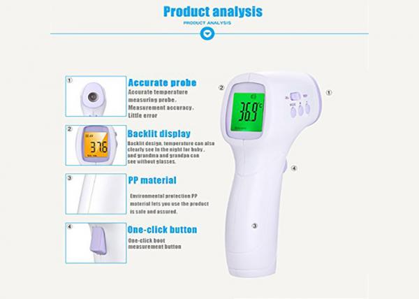 16℃ - 35℃ Baby Ear Thermometer for Home and Hospital / Medical