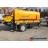 High Reliability Trailer Mounted Concrete Pump Easy To Move For Small Constructi