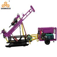 China Tunnel Core Drilling Rig Geotechnical Exploration Borehole Portable Core Drilling Rig on sale