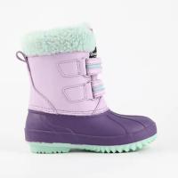 China Young Girl Warm Winter Boots Mid-Tube Lightweight Waterproof on sale