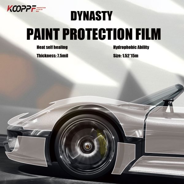 High Performance 7.5mil Clear TPU PPF Car Film Customized Body Coverage Protection Film