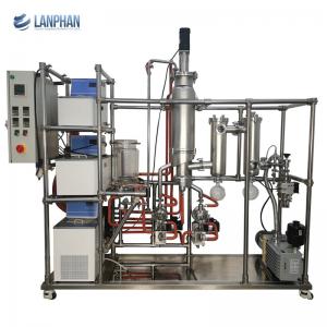 316 Wiped Film Distillation Equipment Stainless Steel Evaporator Molecular
