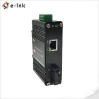 China 100M Internet Media Converter 60W SC POE Fiber Converter on sale