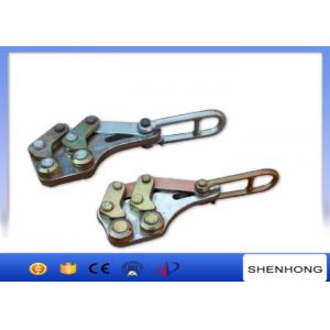 China 10-30KN Overhead Line Construction Tools Eccentric dual-cam earth wire grips for pulling cable wire supplier