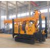 Crawler Mounted Water Well Drilling Rig SNR-350B Drilling With Air Compressor Or