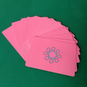 China 1000pcs Paper Cards For Games / Reusable Dry Erase Playing Cards Flash Learning Cards supplier
