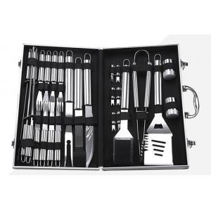 China Wholesale 26PCS Barbecue Tool set with Aluminum Case for BBQ TOOL supplier