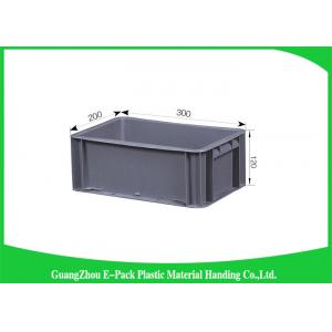 China Virgin PP Plastic Stacking Boxes Light Weight , Large Plastic Storage Containers supplier