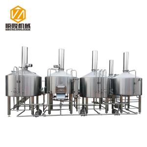 China 2000 L Large beer Scale Brewing Equipment For Brewery Complete Production Line supplier