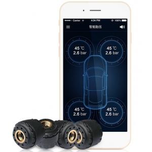 Airplane Aluminum Bluetooth 4.0 Car Tpms System / Auto Tire Pressure Sensor