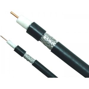 China Cable coaxial trenzado 8D-FB cable de 50 ohmios con la chaqueta externa del PVC para el sistema del G/M 3G CDMA supplier