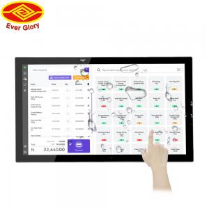 Advanced 32 Inch Lcd Touch Screen Monitor Waterproof Fingerprint Proof Shock Resistance