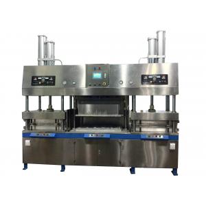 PLC Control Pulp Molding Machine For Clamshell Lunch Box Production