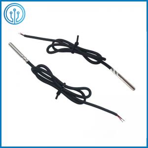 China Multi Purpose 10k 3950 Waterproof Temperature Sensor With Double Rolling supplier