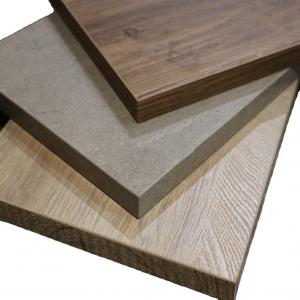 Moisture Proof Wood Based Panels MDF Melamine Sheets For Cabinets