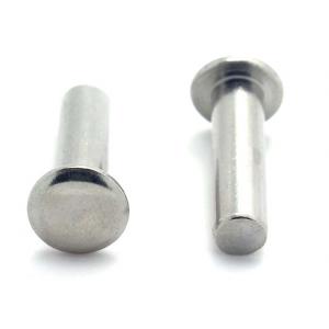 China DIN 660 Standard Stainless Steel Rivets Round Head Solid Aluminum Rivets supplier